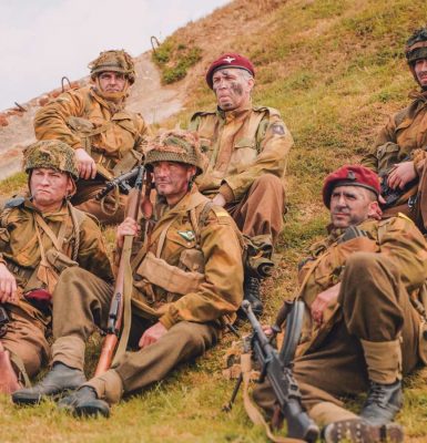 Reconstruction of a military camp