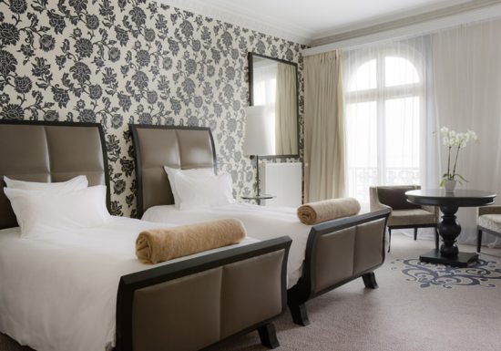 Chambre du Grand Hôtel de Cabourg