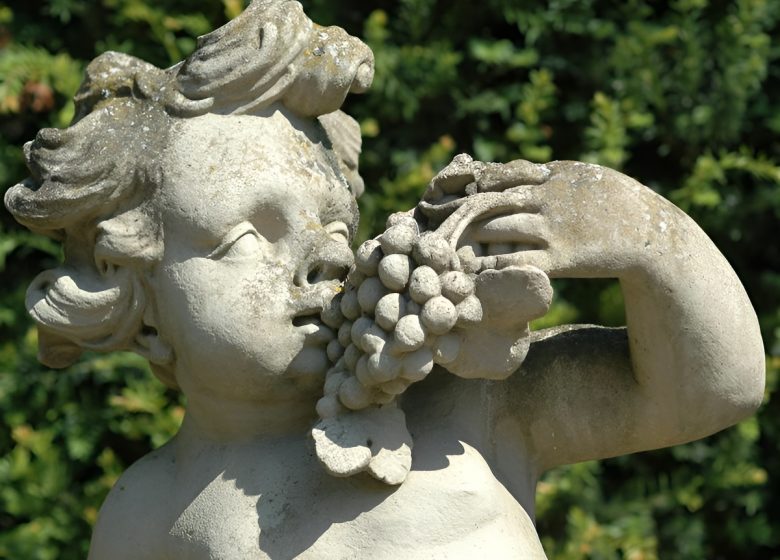 Sculpture au jardin des plantes de Caen