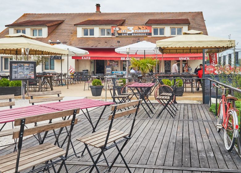 Les 3 Planeurs brasserie Bénouville Pegasus Bridge