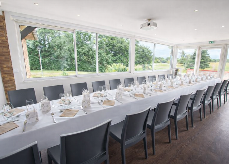 grande salle séminaire Golf de Caen la Mer