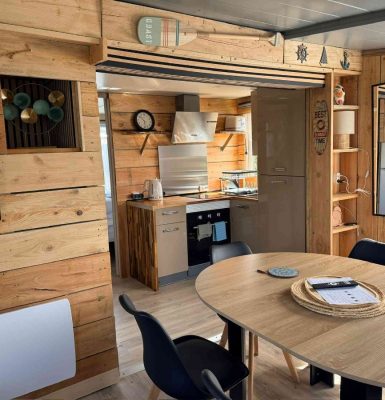Cottage IV – Esprit cabane de plage, proche de la mer avec parc aquatique