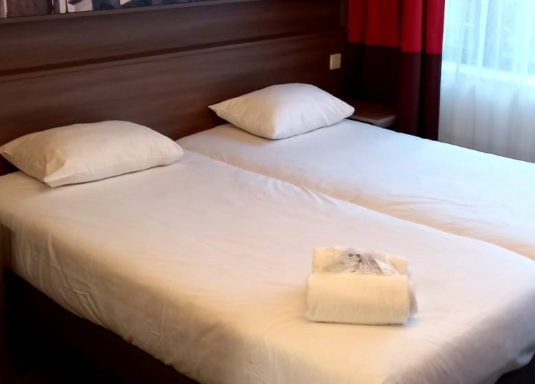 Appartement Studio twin classique de la Résidence City'O à Caen en Normandie